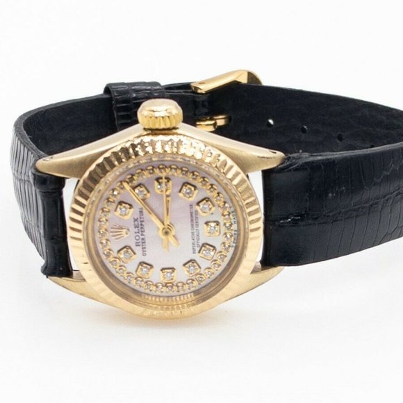 Sale! Rolex 18kt President Pink Ladies Watch - Picture 2 of 8